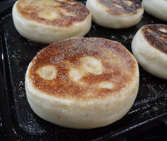 Sourdough English Muffins